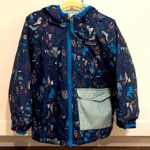 Patagonia reversible rain jacket